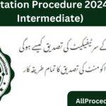 IBCC Attestation Procedure 2024(Matric & Intermediate)