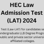 HEC Law Admission Test (LAT) 2024