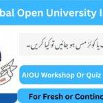 AIOU Workshop Or Quiz Missing Guide